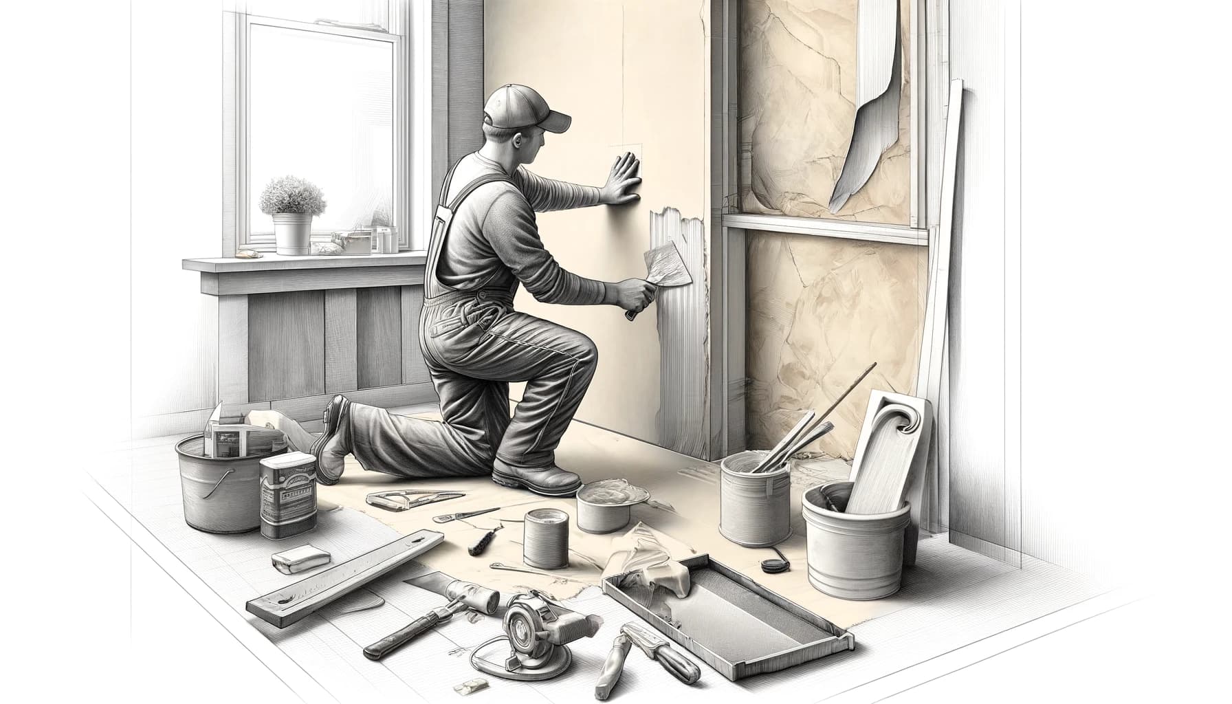 Professional Drywall Repair Services example 1