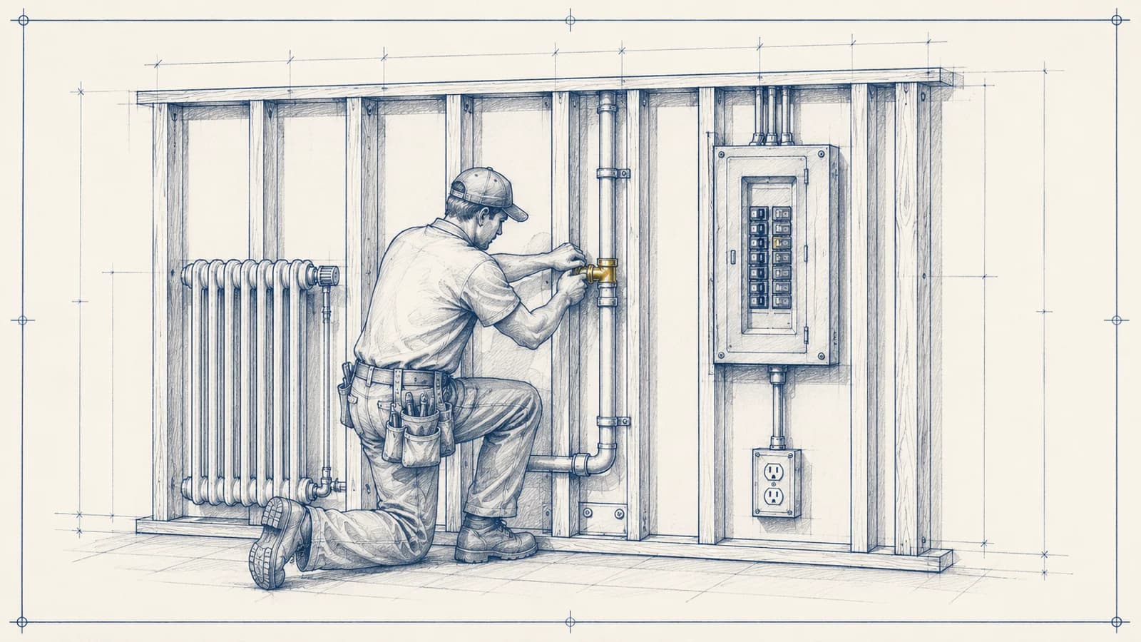 Licensed Plumbing, Heating, and Electrical Work