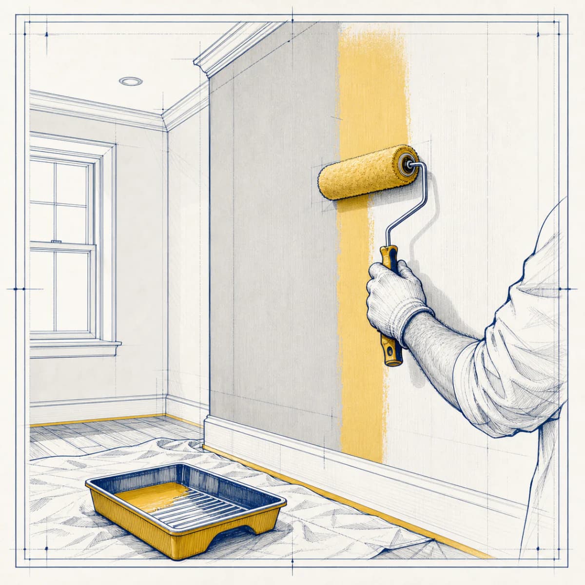 Professional Interior Painting After Renovation in Ontario